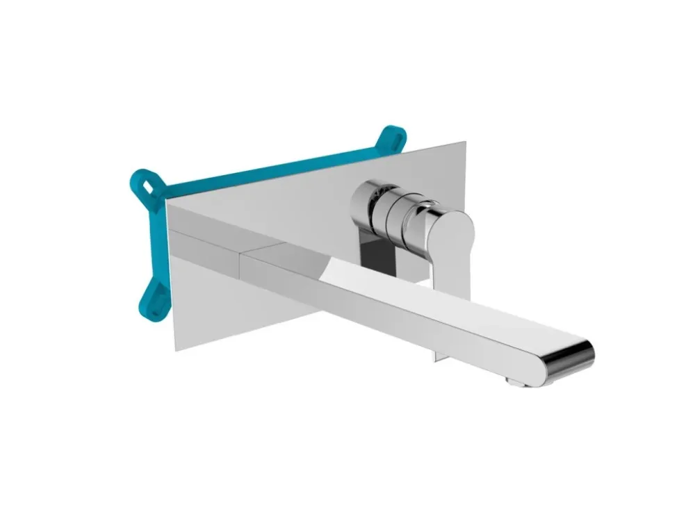 Mereo Dita jednocestná podomítková baterie s ramínkem s hranatým krytem páková mosaz chrom CBE60105DCU Vysoce Kvalitní