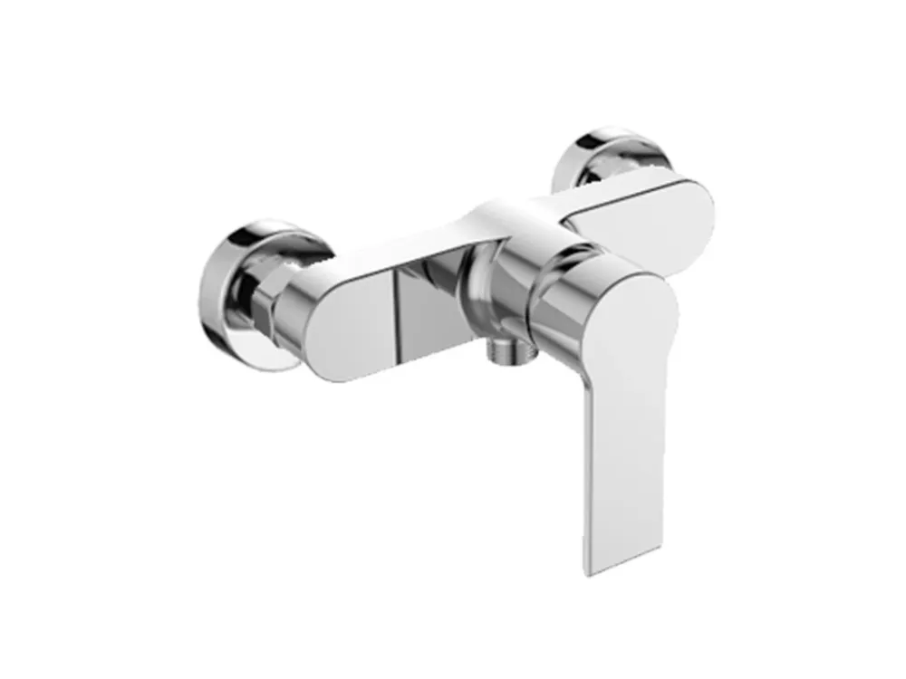 Mereo Dita sprchová nástěnná baterie 150mm bez příslušenství mosaz chrom CBE60103D Novinka