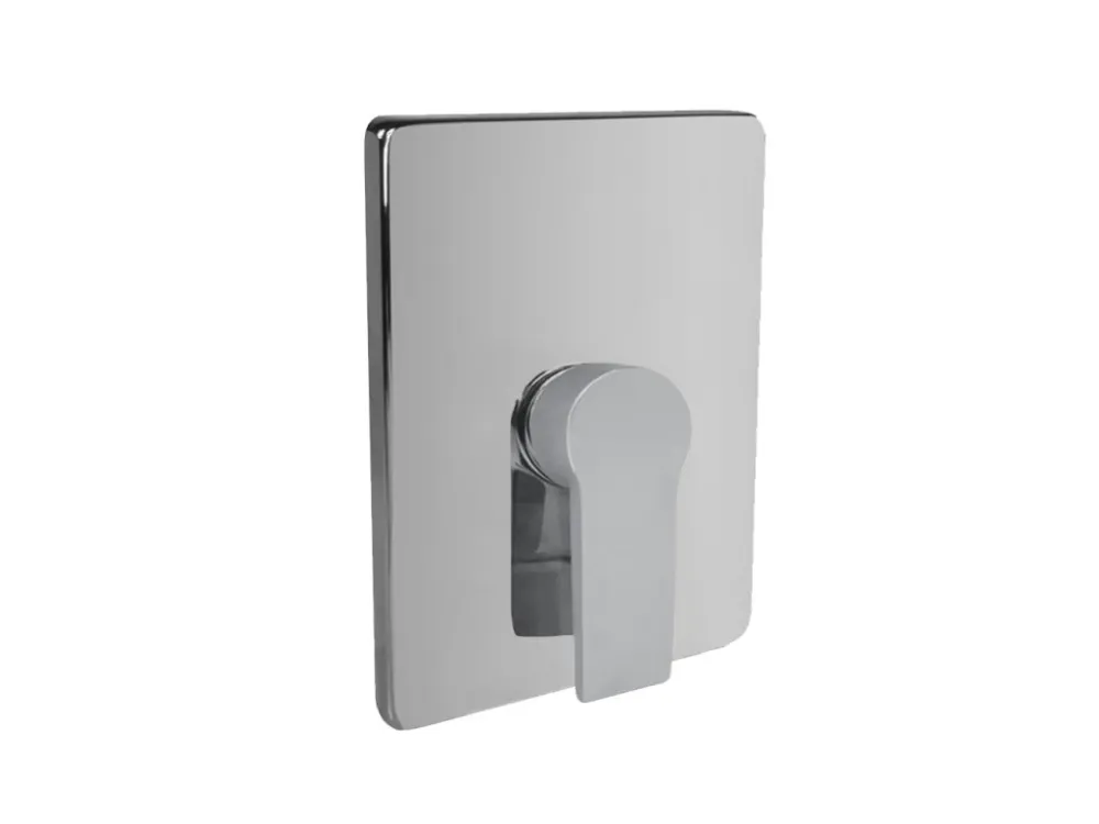 Nejprodávanější Mereo Dita sprchová podomítková baterie bez přepínače Mbox hranatý kryt mosaz chrom CBE60105DC