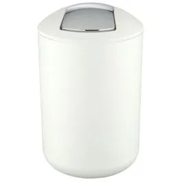 Nízká Cena Wenko Brasil odpadkový koš 6.5 l chrom-bílá 21207100