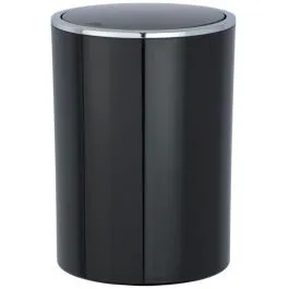 Wenko Inca odpadkový koš 5 l chrom-černá 22558100 Nakupujte Hned