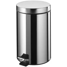 BISK Masterline odpadkový koš 12 l chrom 00430 Dokud Zásoby Vydrží