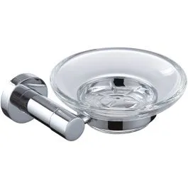 Nízká Cena Omnires Modern Project miska na mýdlo Nástěnné chrom-průhledná MP60420CR