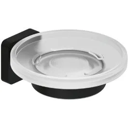 Novinka Kludi Vela S miska na mýdlo Nástěnné černá 2598539