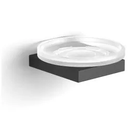 Originální Stella Kobe miska na mýdlo Nástěnné černá-bílá 10.420-B