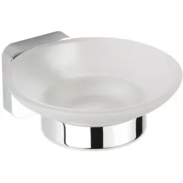 Sapho Insia miska na mýdlo Nástěnné chrom-bílá IS002 Omezená Nabídka