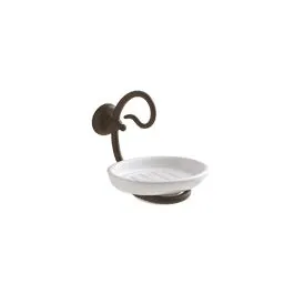 Cenově Výhodný Globo Paestum miska na mýdlo Nástěnné černá-bílá PA039