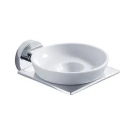 Blue Water Hugo miska na mýdlo Nástěnné chrom-bílá HUG-004 Jen Po Omezenou Doba