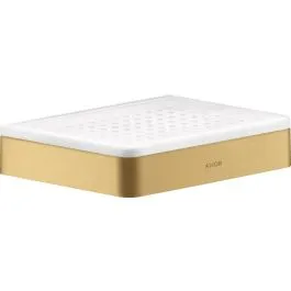 Finální Výprodej Axor Universal miska na mýdlo Nástěnné bílá-zlatá 42803250