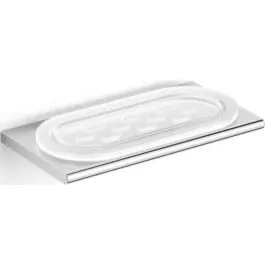 Stella Milano miska na mýdlo Nástěnné chrom-bílá 12.421 Levný