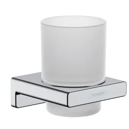 Hansgrohe AddStoris kelímek na kartáčky bílá-chrom 41749000 Akční Nabídka