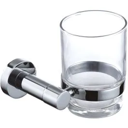 Omnires Modern Project kelímek na čištění zubů průhledná-chrom MP60320CR Super Cena