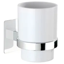 Wenko Turbo-Loc Quadro Ed. kelímek na kartáčky bílá 23847800 Výprodej