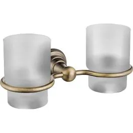 Sapho Diamond kelímek na kartáčky bílá-hnědá 1318-05 Oblíbený