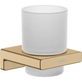 Hansgrohe AddStoris kelímek na kartáčky bílá-hnědá 41749140 Výprodej