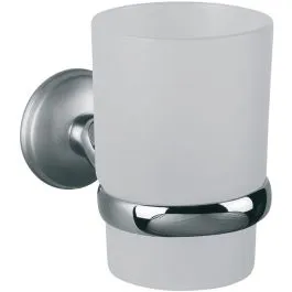 BISK Dakota kelímek na čištění zubů bílá-chrom 71525 Poslední Šance