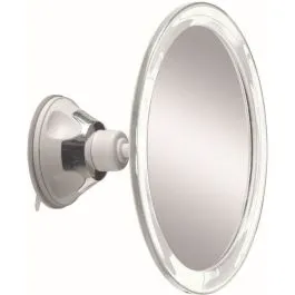 Kleine Wolke Mirror kosmetické zrcátko 17.5x17.5 cm kulaté chrom 5820116886 Horká Nabídka