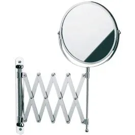 Tovární Cena Kela kosmetické zrcátko 18.5x18.5 cm kulaté stříbrná 20847