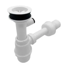 Cenová Bomba Oltens Harkan sifon k umyvadlu lahvová bílá 02103000