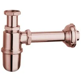 Expresní Doručení Sapho Antea sifon k umyvadlu lahvová růžové zlato 9597