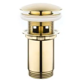 Vysoce Kvalitní Oltens Halsa špunt do umyvadla zlatý lesk 05100800