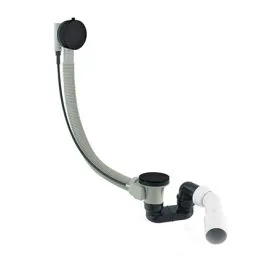 Poslední Šance Omnires sifon k vaně černá TK104-PLUS-3.43+64-SBL