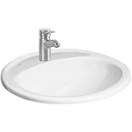 Horká Nabídka Jika Ibon umyvadlo 56x47 cm oválné zápustný bílá H8130110001041