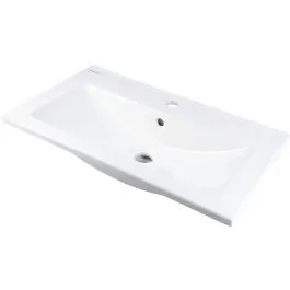 Autentický Deante Tubo umyvadlo 61.5x36 cm obdélníkový nábytkový bílá CTU_636M