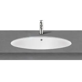 Kup Teď Ksuro 110 umyvadlo 68x34 cm oválné pod pult bílá 20015000