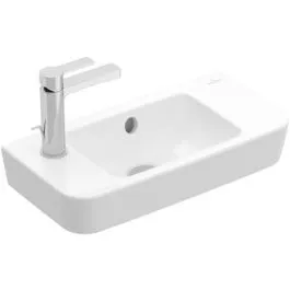 Autentický Villeroy & Boch O.Novo umyvadlo 50x25 cm obdélníkový klasický bílá 4342L501