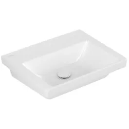 Autentický Villeroy & Boch Subway 3.0 umyvadlo 55x44 cm obdélníkový klasický bílá 4A70F601