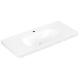 Výhodná Nabídka Villeroy & Boch Skyla umyvadlo 100x46 cm obdélníkový nábytkový bílá 5A51A2R1