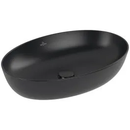 Cenově Výhodný Villeroy & Boch Artis umyvadlo 61x41 cm oválné na pult černá 419861R7
