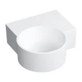 Speciální Cena Omnires Ovo M+ umyvadlo 33x34 cm rohové klasický-na pult bílá OVO335UWPBM