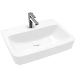 Zlevněný Villeroy & Boch O.Novo umyvadlo 60x46 cm obdélníkový klasický bílá 4A4161R1