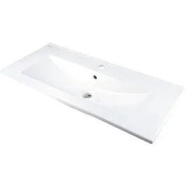 Vrácení Zdarma Deante Tubo umyvadlo 81.5x36 cm obdélníkový nábytkový bílá CTU_638M