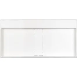 Sezónní Sleva Deante Blur umyvadlo 80x40 cm obdélníkový na pult bílá CQB_AU8S