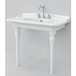 Art Ceram Hermitage umyvadlo 92x58 cm obdélníkový klasický bílá HEL00501;00 Sezónní Sleva