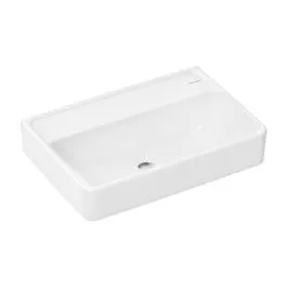 Akce Hansgrohe Xanuia Q umyvadlo 55x37 cm obdélníkový klasický bílá 61123450