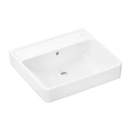 Značkový Hansgrohe Xanuia Q umyvadlo 55x48 cm obdélníkový klasický-na pult bílá 60239450