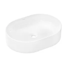 Značkový Hansgrohe Xuniva U umyvadlo 55x40 cm oválné na pult bílá 60166450