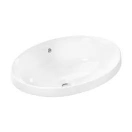 Finální Výprodej Hansgrohe Xuniva D umyvadlo 55x40 cm oválné zápustný bílá 61058450