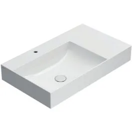 Hit Sezóny Globo T-Egde umyvadlo 80x47 cm obdélníkový klasický-na pult bílá B6R80SBI