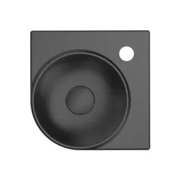 Akční Cena Ravak Yard umyvadlo 28x28 cm rohové klasický-nábytkový černá XJX0D228000