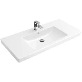Časově Omezené Villeroy & Boch Subway 2.0 umyvadlo 100x47 cm obdélníkový klasický-nábytkový-s pultem bílá 7175A0R1