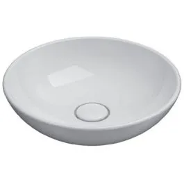Cenově Výhodný Globo Free umyvadlo 40x40 cm kulatý na pult bílá LAT41BI