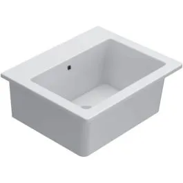 Tovární Cena Globo Forty3 umyvadlo 60x50 cm obdélníkový klasický bílá FO063BI