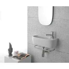 Globo Genesis umyvadlo 50x22 cm obdélníkový klasický bílá GE046.BI Cenový Hit