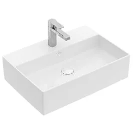 Autentický Villeroy & Boch Memento 2.0 umyvadlo 50x42 cm obdélníkový na pult bílá 4A075001