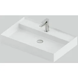 Výprodej Art Ceram Scalino umyvadlo 75x48 cm obdélníkový na pult bílá SCL00801;00